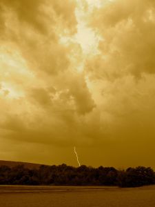 Thunderstorm on the way to Fort Smith, AR