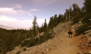 Connecting with his spirit on the trail to the bristlecone pines (Great Basin National Park, NV)