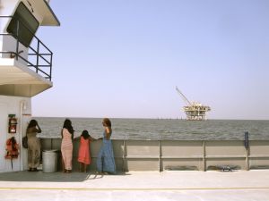 On the ferry to Dauphin Island, AL